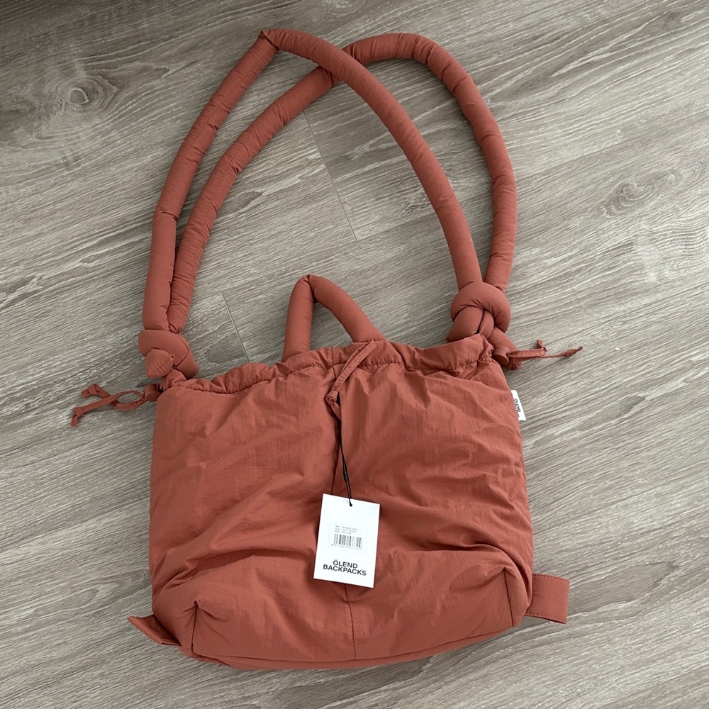 Instagram popular olend Tote with Knotted Straps
